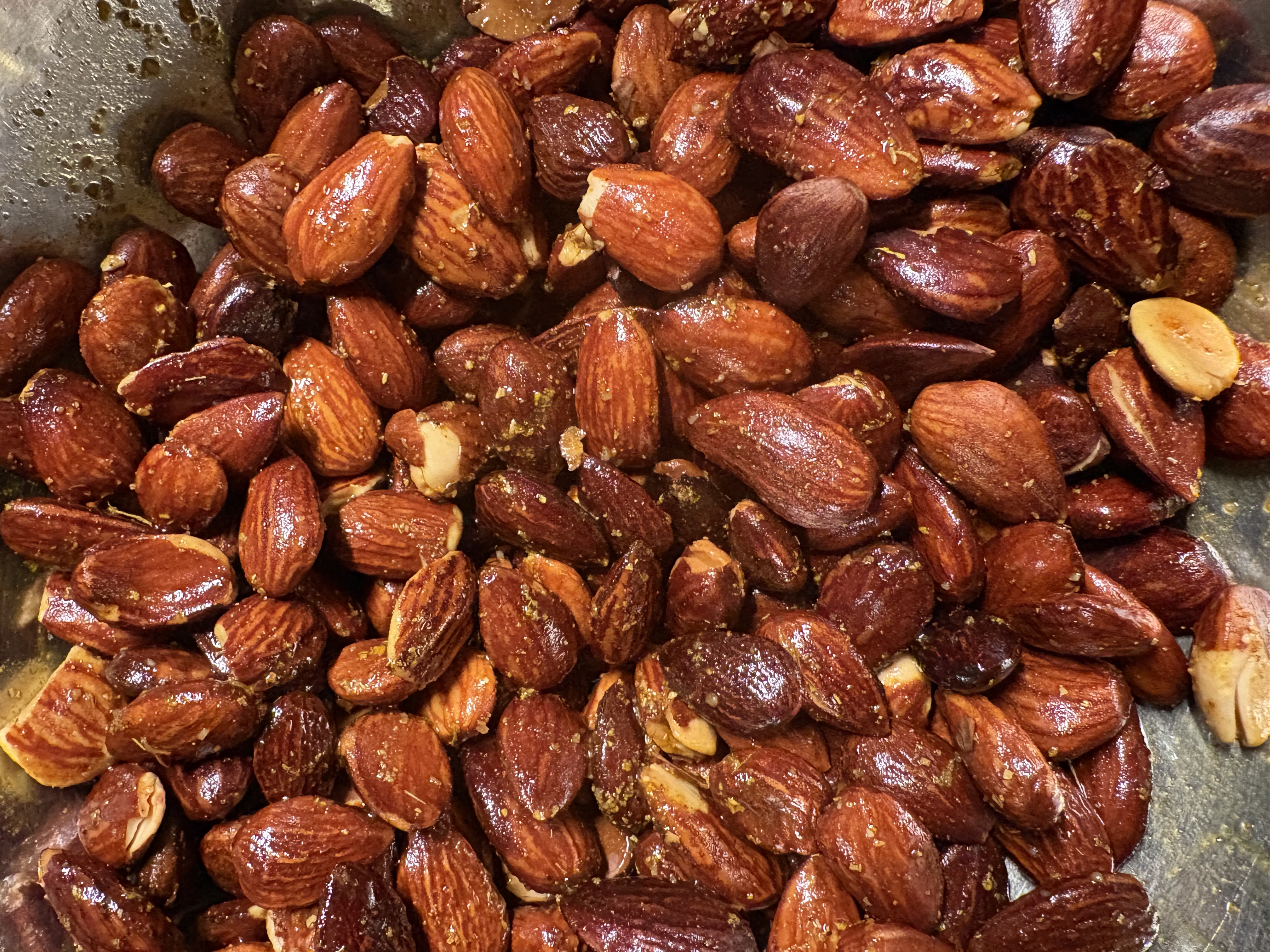 Amandes rôties