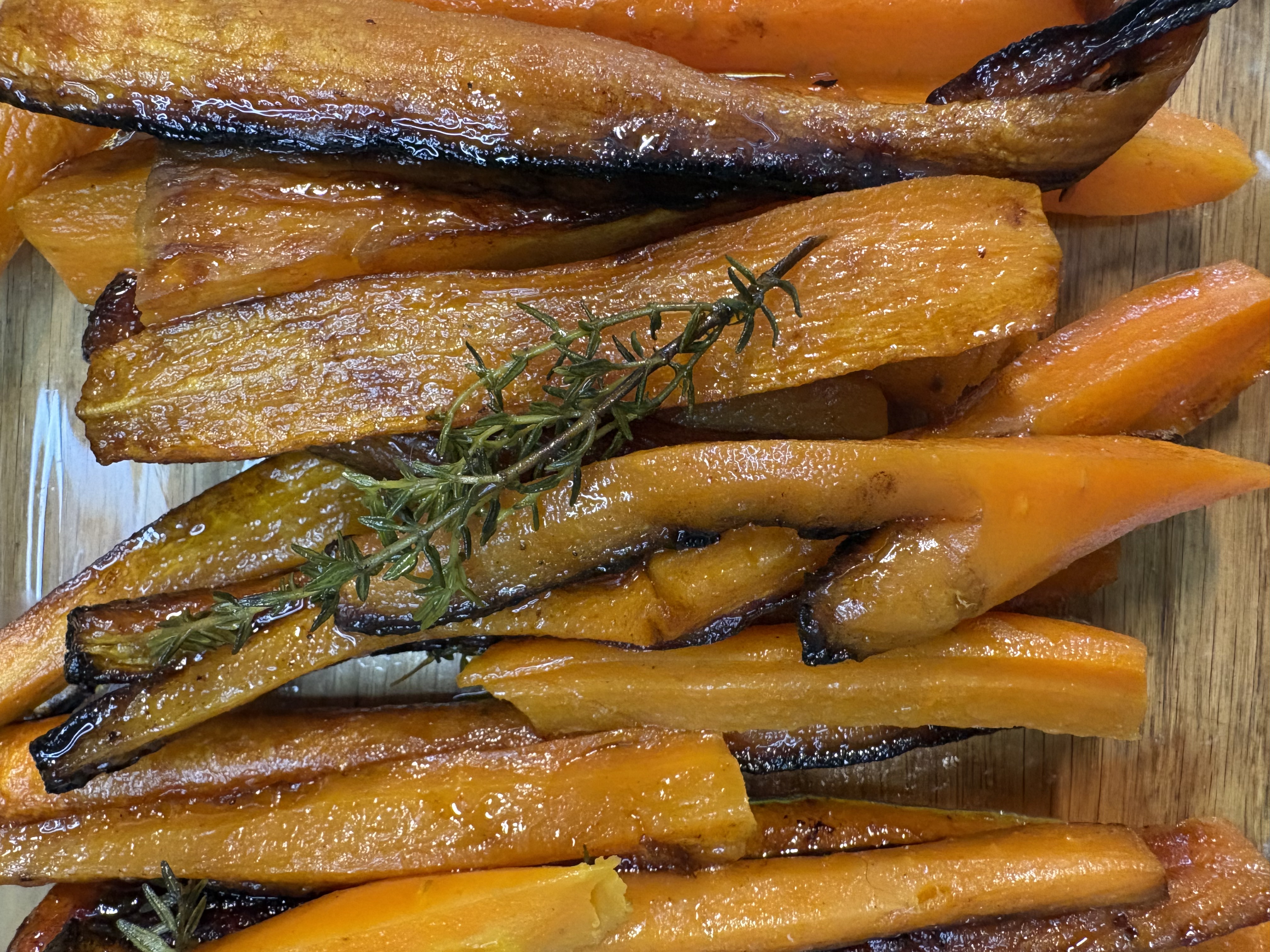 Carottes rôties